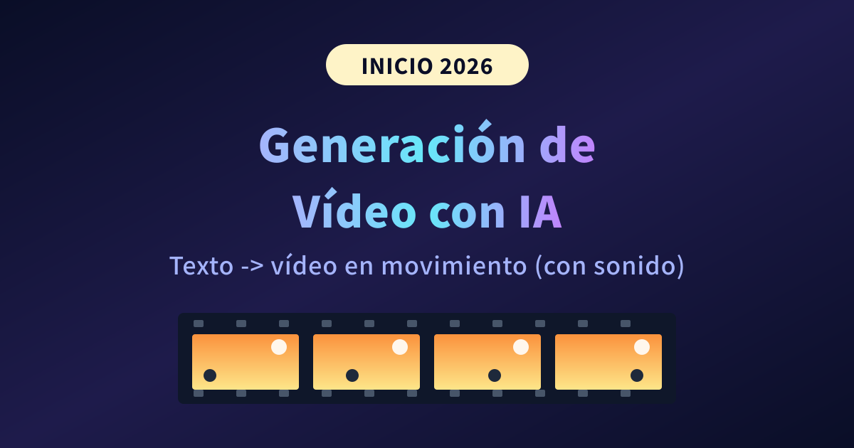 Primeros pasos en la generación de vídeo con IA [2026]