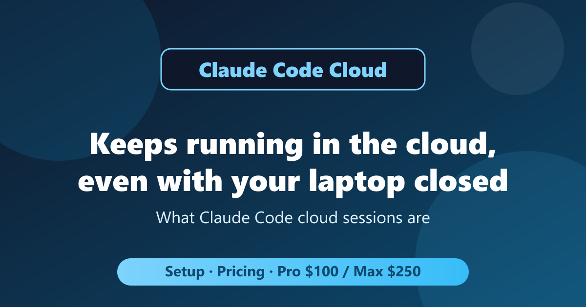 Claude Code Cloud Sessions: Setup and the Promo Credit